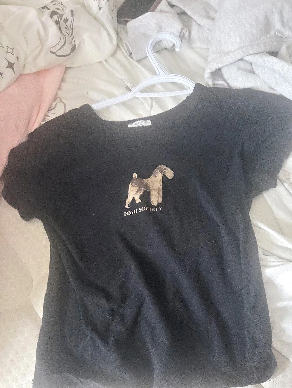 Ardene Black Short Sleeve Tee Like New